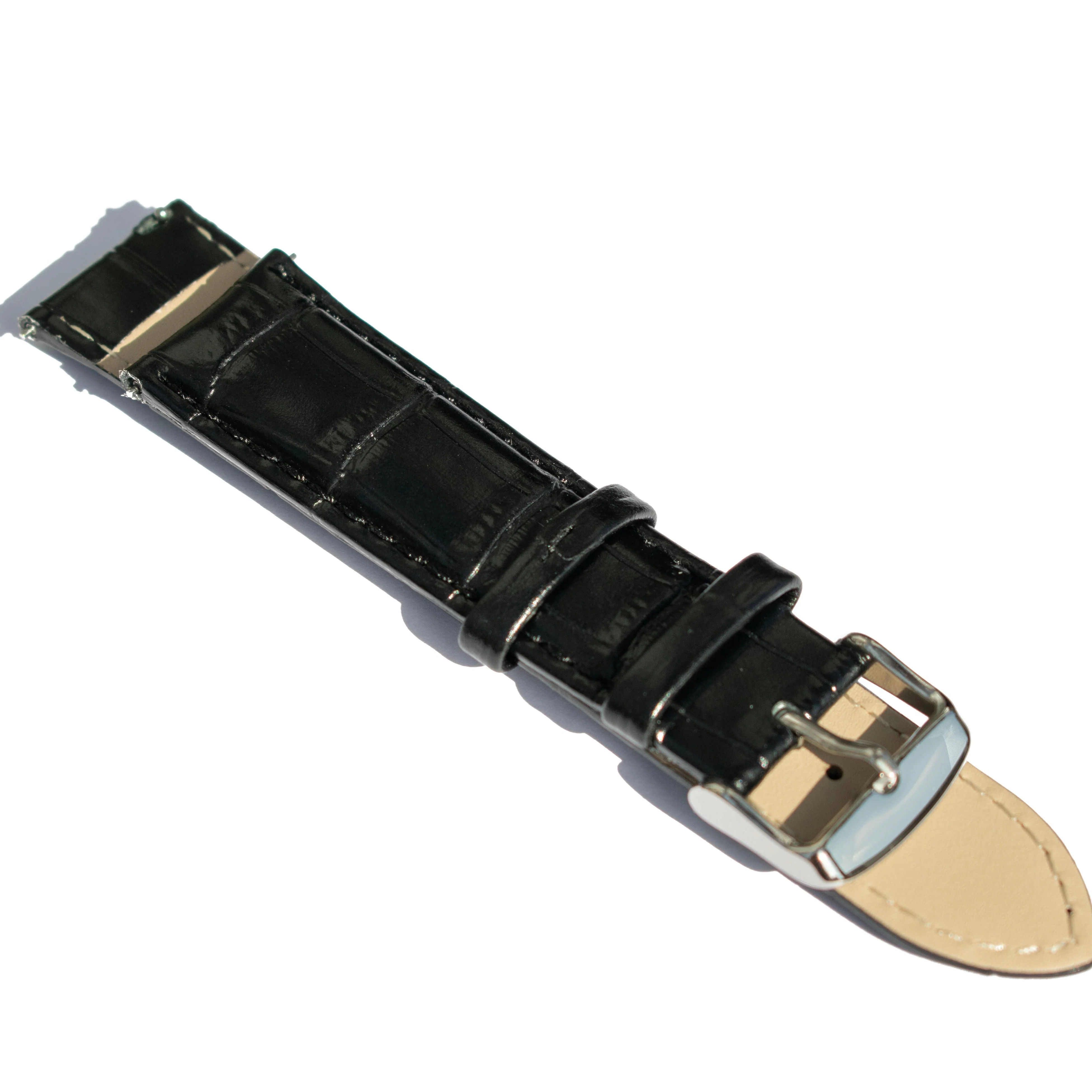 Black Crocodile Straps - Image 3
