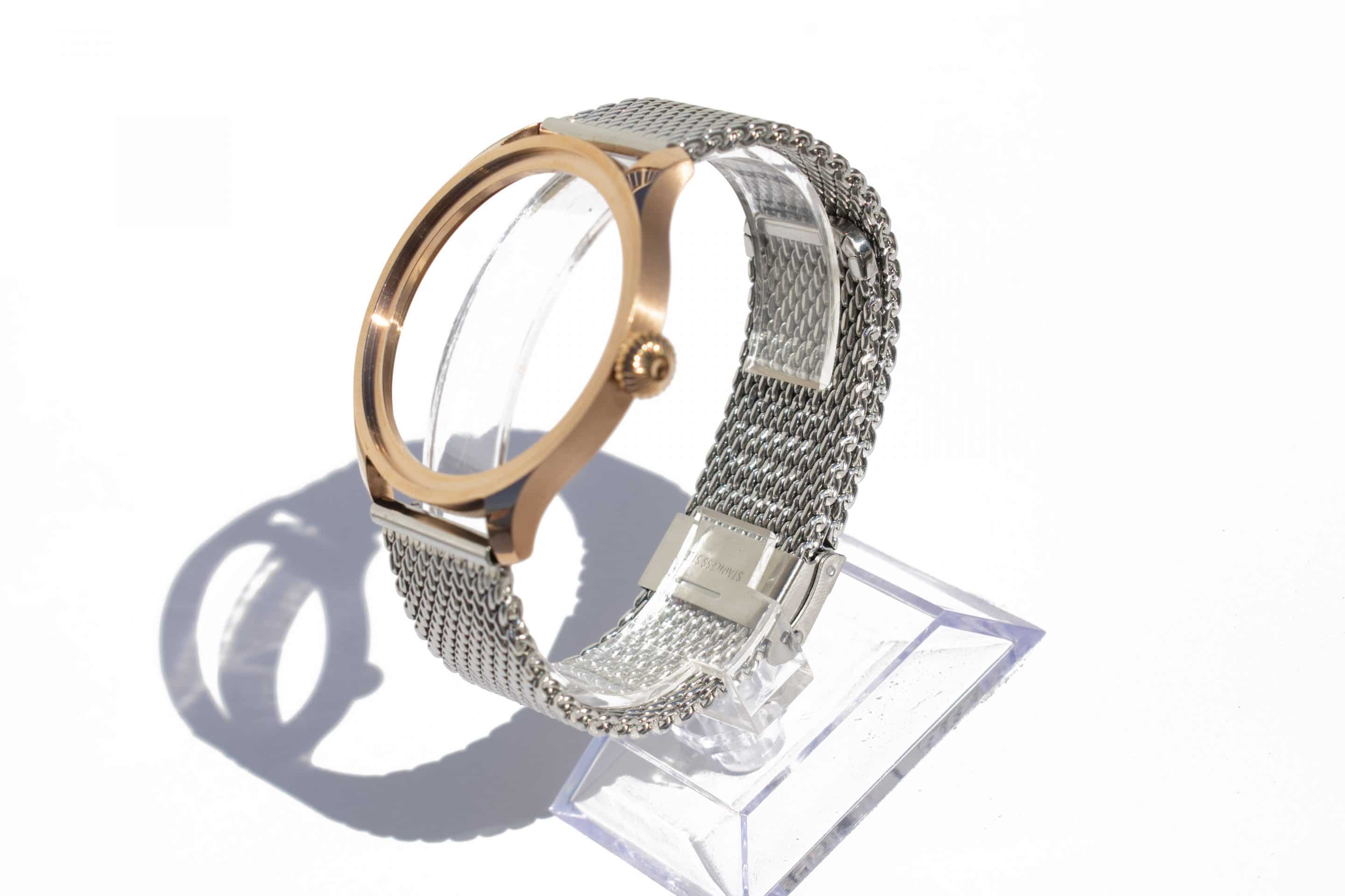 Mesh Chain Link Stainless Steel Watch Straps - Image 3