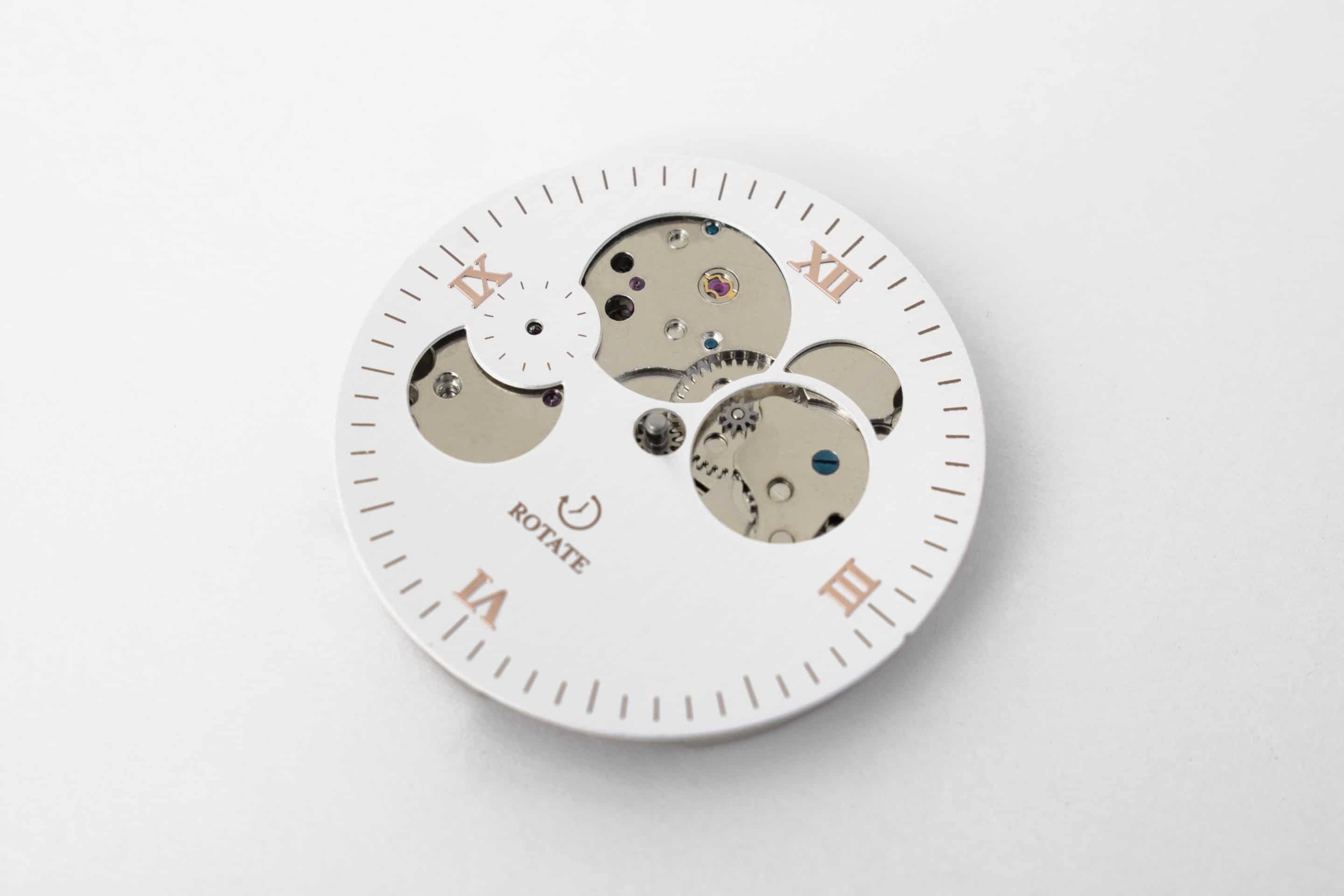White & Gold Skeleton Dial - Image 2